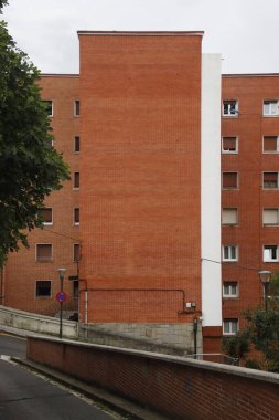 Bilbao şehrindeki şehir manzarası