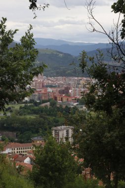 Bilbao şehrinin mimarisi.