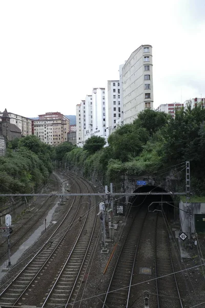 ビルバオ市の建築 — ストック写真