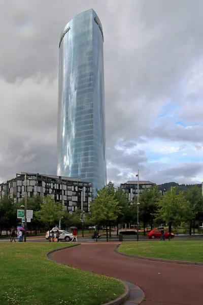 Bilbao şehrindeki şehir manzarası