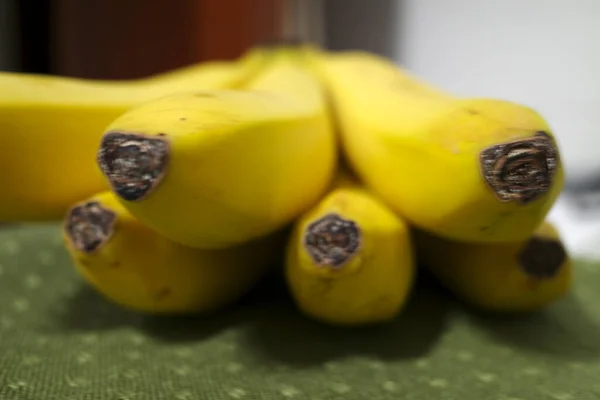 Närbild Ett Gäng Bananer — Stockfoto