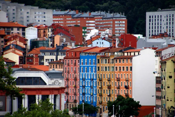 Bilbao Şehrinde Bina — Stok fotoğraf