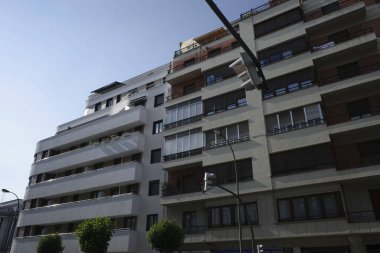 Bilbao şehrinin şehir manzarası