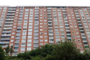Bilbao şehrindeki şehir manzarası
