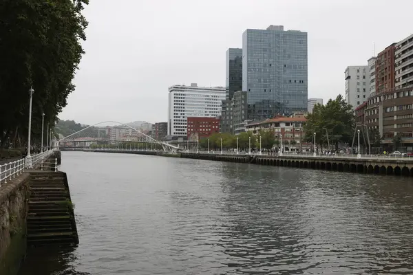 Urbanscape Ciudad Bilbao — Foto de Stock