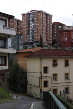 Bilbao şehrinin mimarisi.