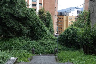 Bilbao şehrindeki şehir manzarası