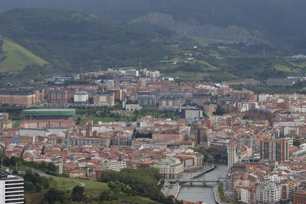 Urbanscape Ciudad Bilbao — Foto de Stock