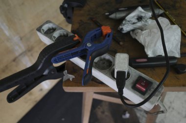 Fabrikada elektrik kesintisi.