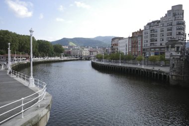 Bilbao kentinin kent manzarası