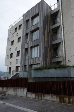 Bilbao şehrindeki şehir manzarası