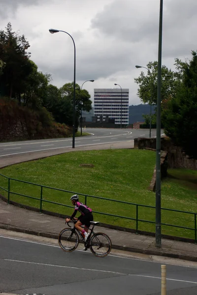 Vélo Dans Ville — Photo