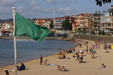 Bilbao nehrinin manzarası