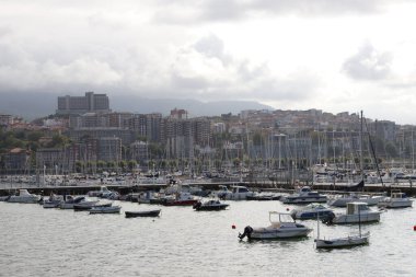 Bilbao nehrinin manzarası