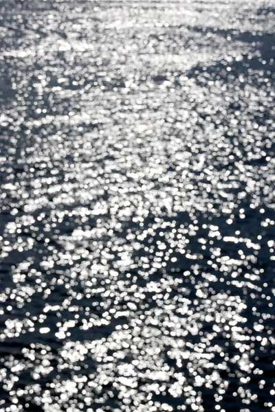Reflexão Sol Sobre Mar — Fotografia de Stock