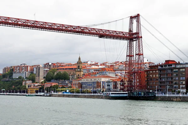 Blick Auf Die Mündung Von Bilbao — Stockfoto