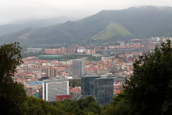 Vista Urbana Ciudad Bilbao — Foto de Stock