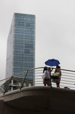 Bilbao şehrinin mimarisi.