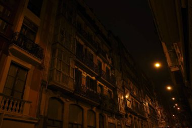Bilbao şehrinin şehir manzarası