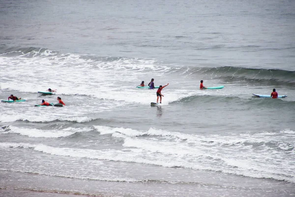 Surf Una Giornata Estiva — Foto Stock