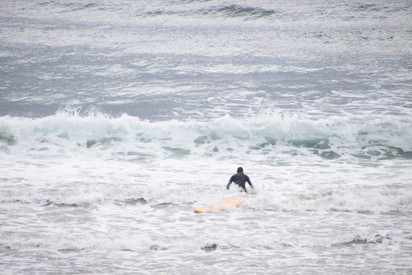 Surfear Día Verano —  Fotos de Stock