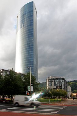 Bilbao şehrinin mimarisi.