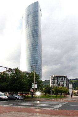 Bilbao şehrinin mimarisi.