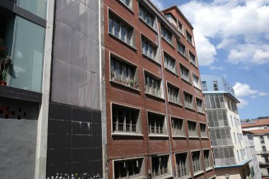 Bilbao 'da şehir manzarası