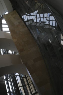 Bilbao şehrinin mimarisi.