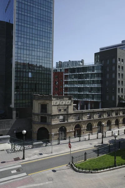 Vista Del Centro Bilbao — Foto de Stock