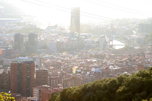 Byggnad Staden Bilbao — Stockfoto