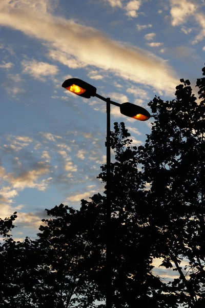 Nuvens Noite — Fotografia de Stock