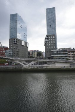 Bilbao kentinin kent manzarası