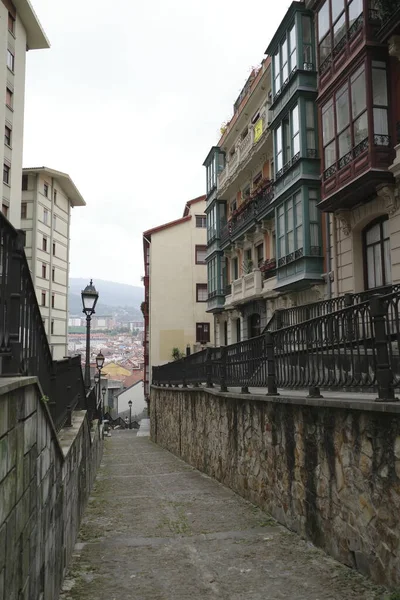 Vista Urbana Ciudad Bilbao — Foto de Stock