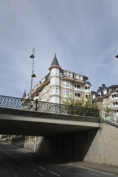 Bauen Dorf Zarautz — Stockfoto