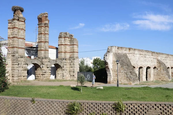 Rovine Romane Merida Spagna — Foto Stock