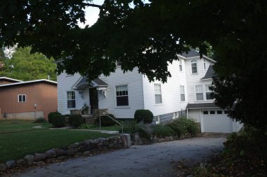 Ann Arbor, Michigan 'ın banliyölerindeki evler