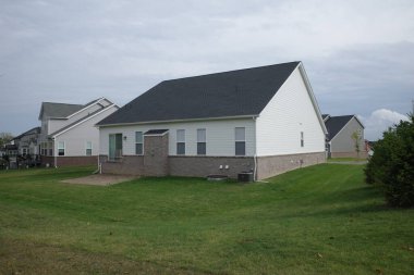 Ann Arbor, Michigan 'ın banliyölerindeki evler