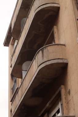 Macaristan 'ın Budapeşte şehrinde klasik mimari