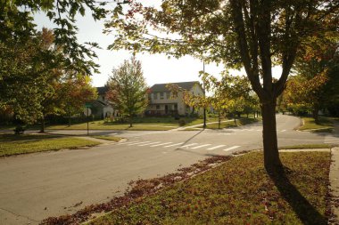 Parkta sonbahar renkleri