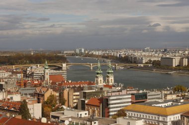 Budapeşte, Macaristan 'da şehir manzarası