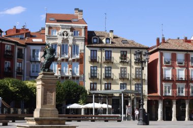 İspanya 'nın eski Burgos kasabası