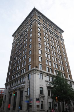 Grand Rapids, Michigan şehir merkezinde bir bina.