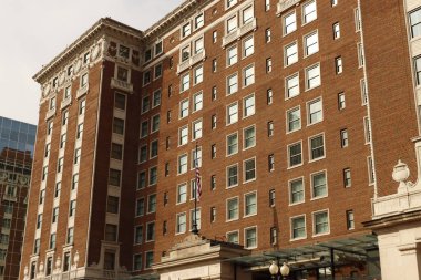 Grand Rapids, Michigan şehir merkezinde bir bina.