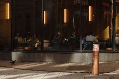 Macaristan 'ın Budapeşte şehrinde şehir manzarası