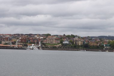 Bilbao nehrinin manzarası