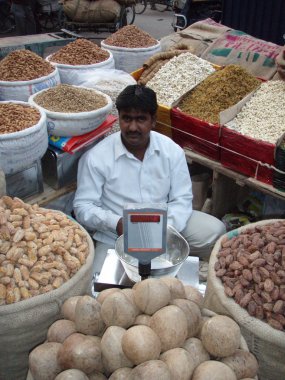 Delhi gıda pazarı