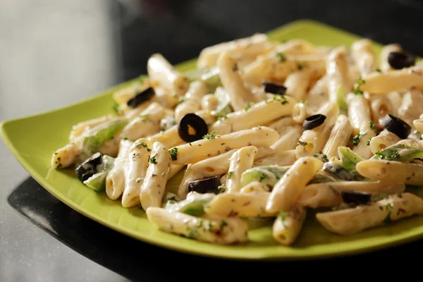 Heerlijke penne pasta. — Stockfoto