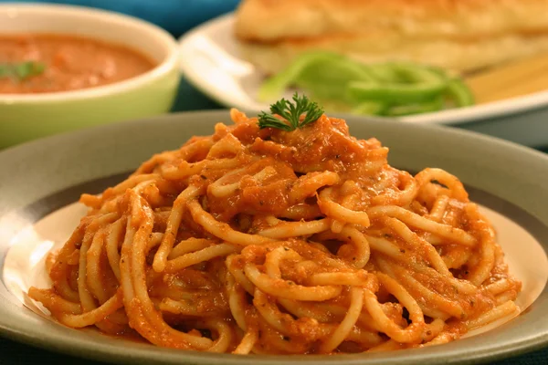 Spaghetti in Red Sauce — Stock Photo, Image