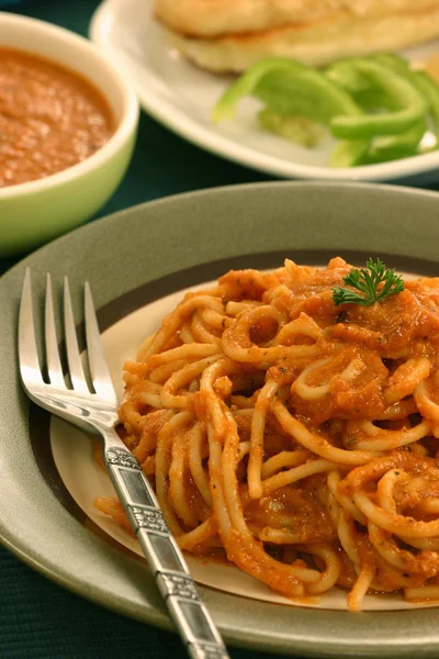 Spaghetti in Red Sauce — Stock Photo, Image